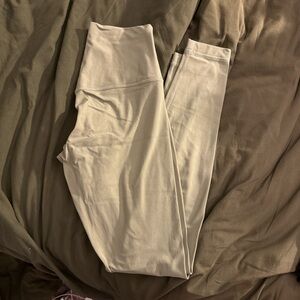 sage green lululemon align leggings